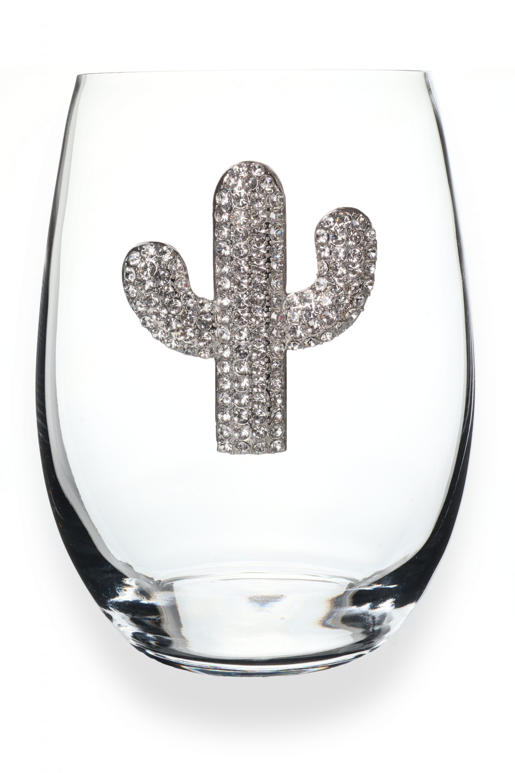 Wine Things Cactus Painted Wine Charms – Set Of 6 Metal Stem Markers For Parties & Gatherings – Multi-Color Design